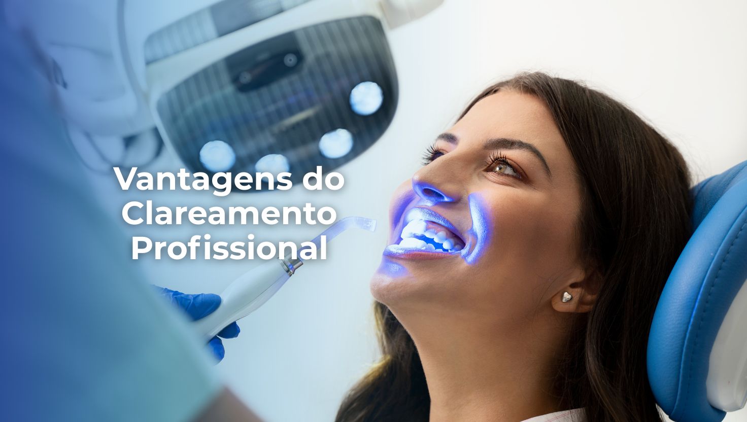 Dentes brancos e saudáveis após tratamento estético na Vila Olímpia