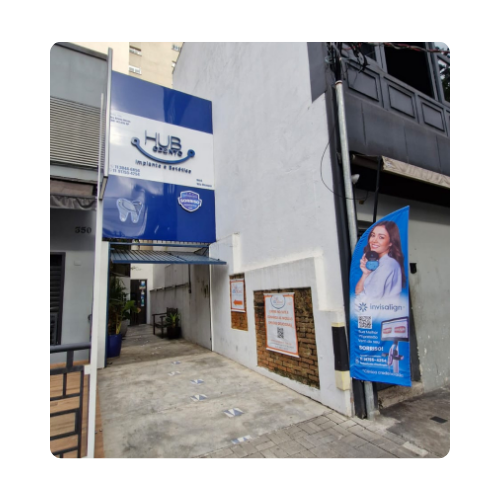 Dentista próximo ao Itaim Bibi na Hub Odonto, clínica odontológica na Vila Olímpia especializada em check-up, limpeza dental e odontologia preventiva.
